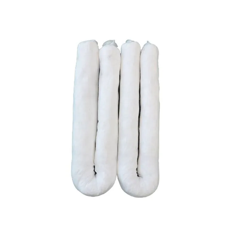 Eco-Friendly White Oil Only Absorbent Socks​ For Spill Clean Up