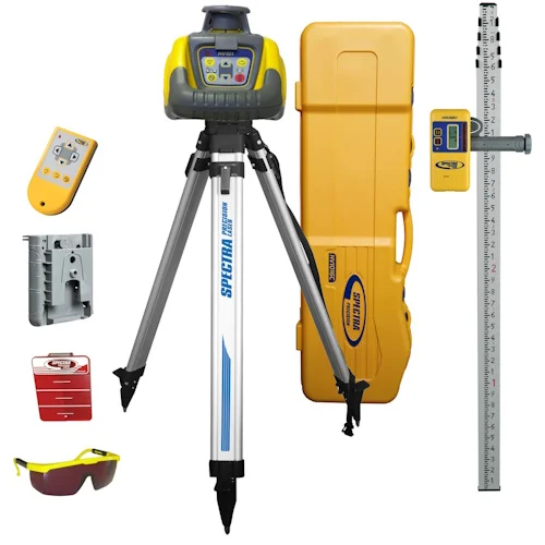 Spectra Precision HV101 Horizontal and Vertical Lasers Package - (3 Options Available)